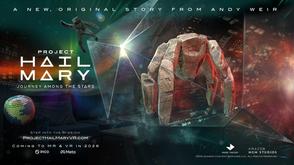Project Hail Mary goes to mixed reality with a new Andy Weir story