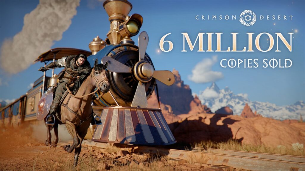 Crimson Desert has sold 6 million units ahead of planned expansions