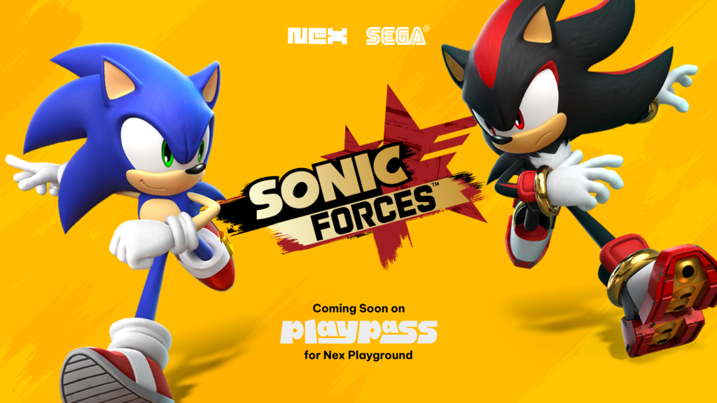 Nex and Sega team up to release Sonic Forces game on Nex Playground in Q4