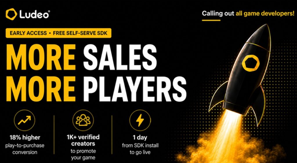 Ludeo launches self-serve tool to convert gameplay video into instantly playable experiences