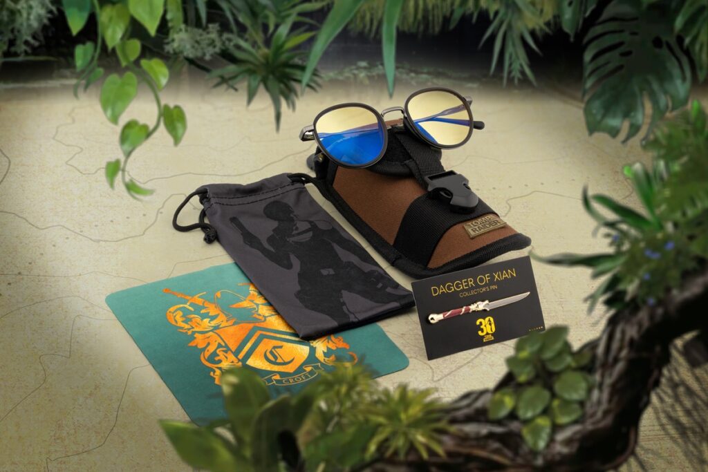 Gunnar Optiks launches Tomb Raider glasses for 30th anniversary of Lara Croft