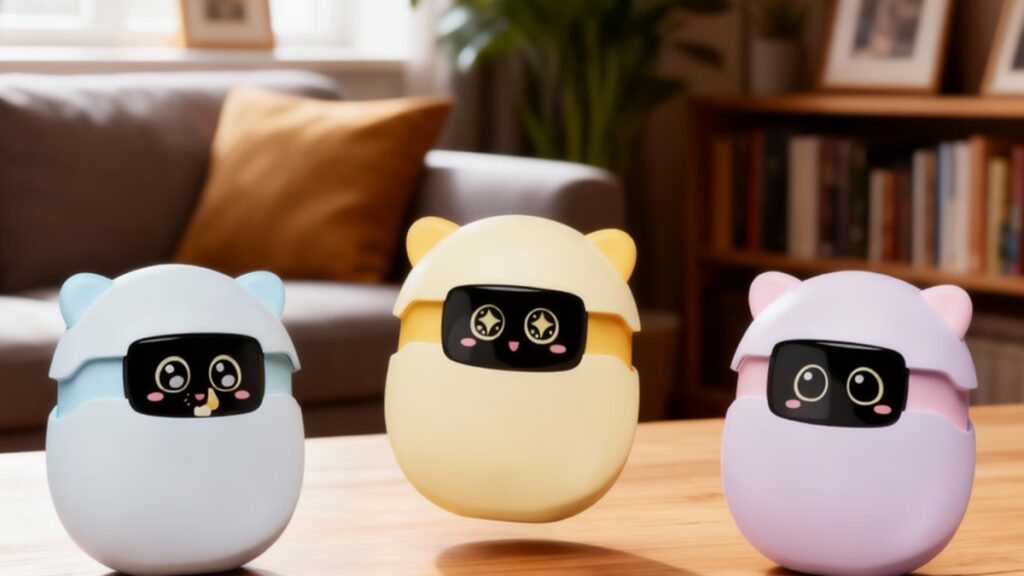 Sweekar is an AI pocket pet that grows up with you
