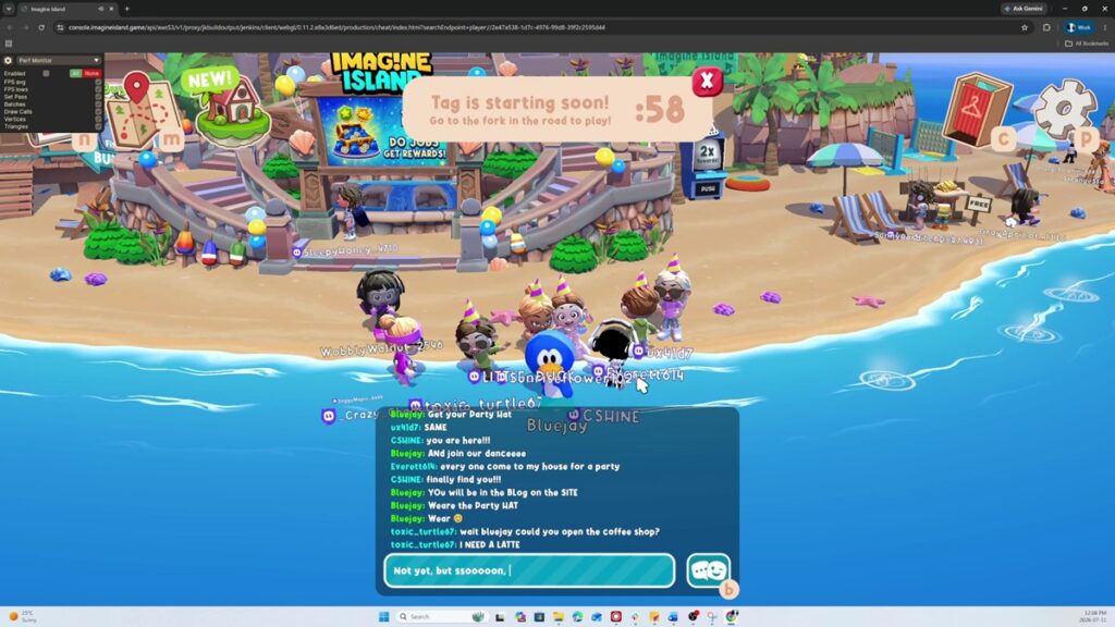 Imagine Island raises funding round after hitting a million players in beta