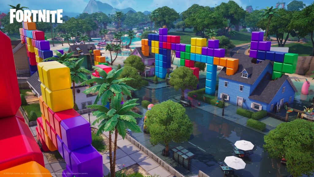 Tetris’s appearance in Fortnite had to be non-violent in nature, says CEO