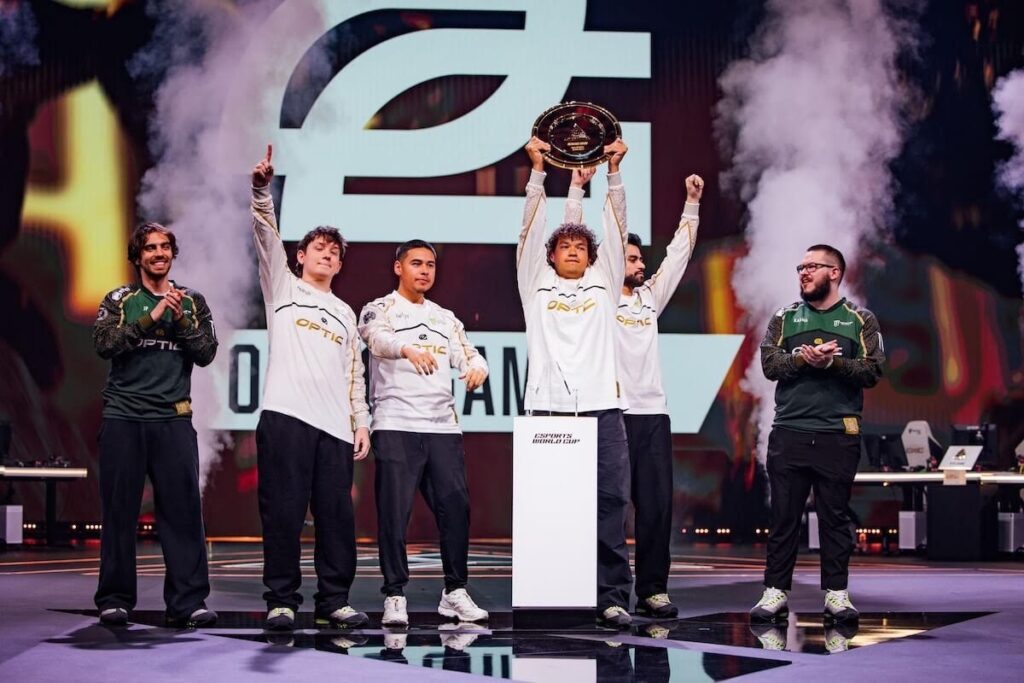 OpTic Gaming takes the trophy for Call of Duty: Black Ops 7 at Esports World Cup