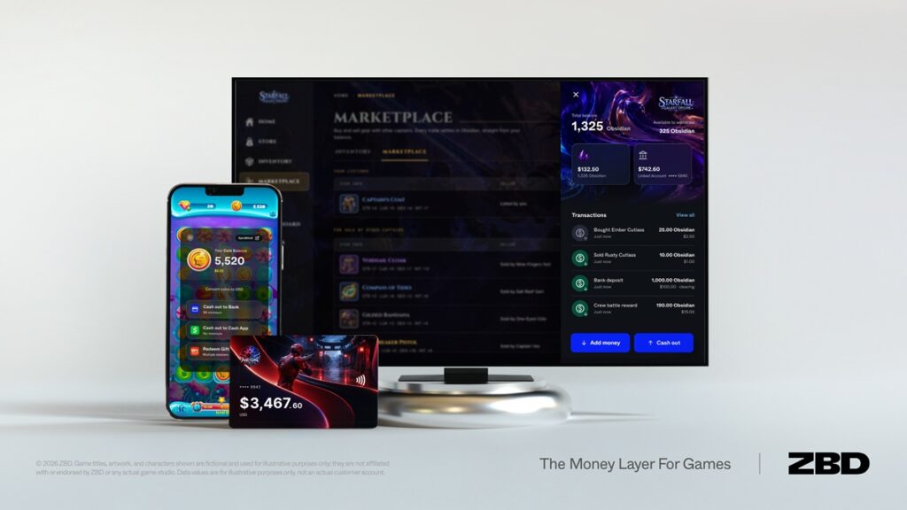 ZBD launches financial infrastructure for game rewards