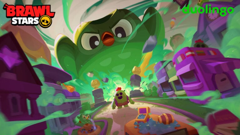 Brawl Stars x Duolingo