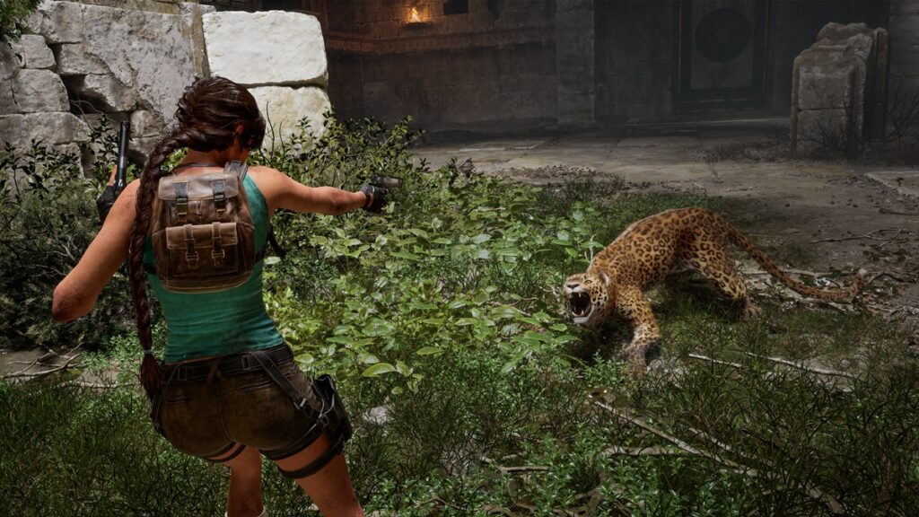 In Tomb Raider: Legacy of Atlantis, the leopard has a thick skin