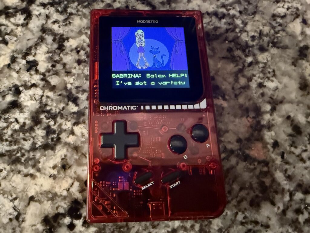 ModRetro launches transparent version of the Chromatic handheld at $150